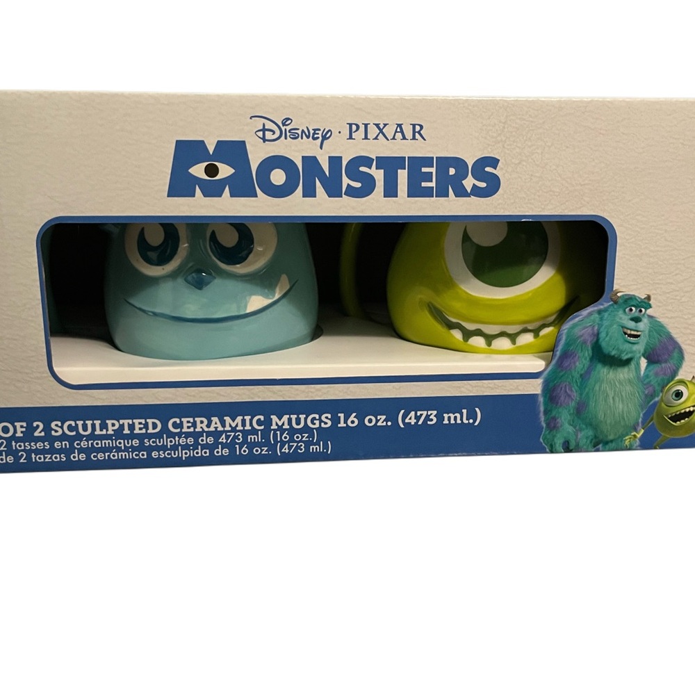 Monsters Inc mug set